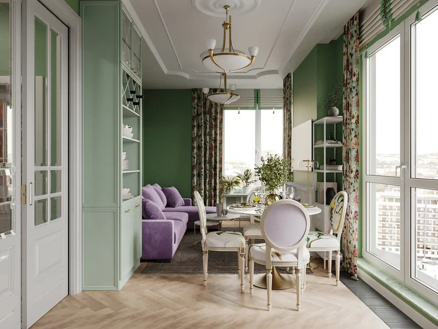 Ремонт квартиры с элементами сталинского ампира