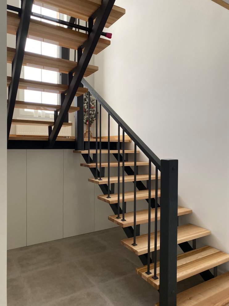 Лестничное пространство в частном доме