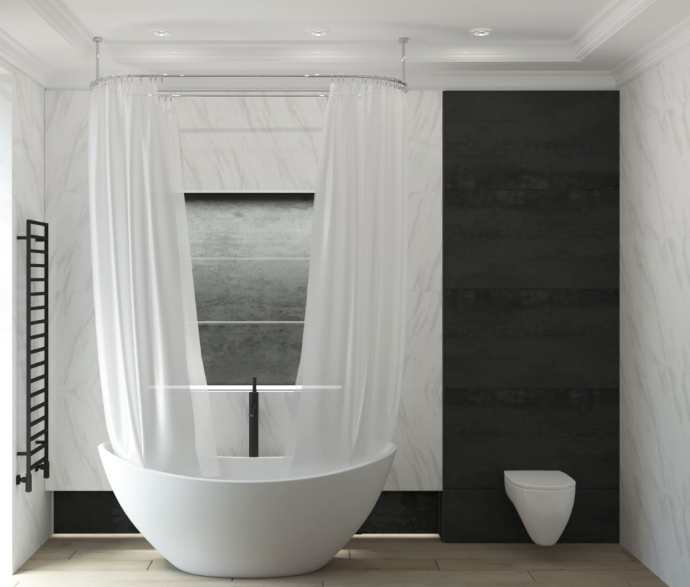 Небольшой частный дом в стиле неоклассика