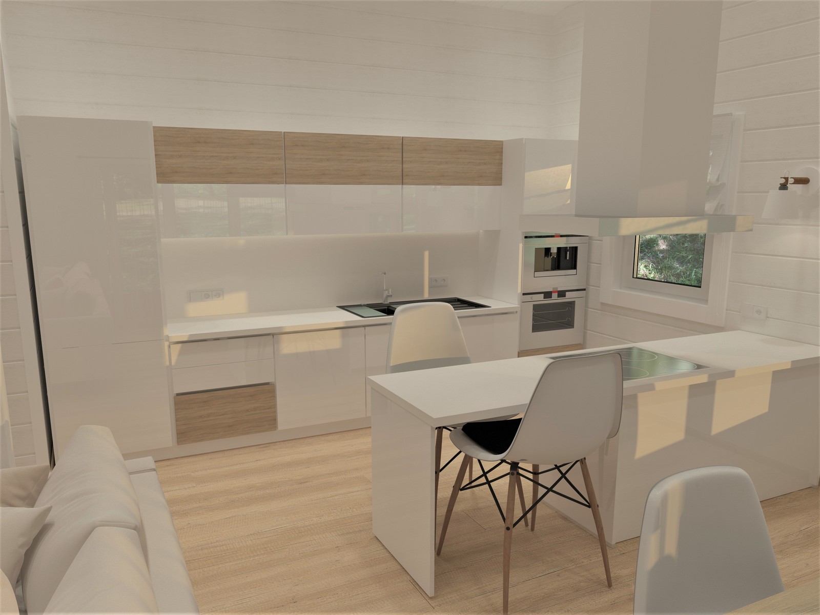 Дизайн проект загородного дома "HoneyHome"