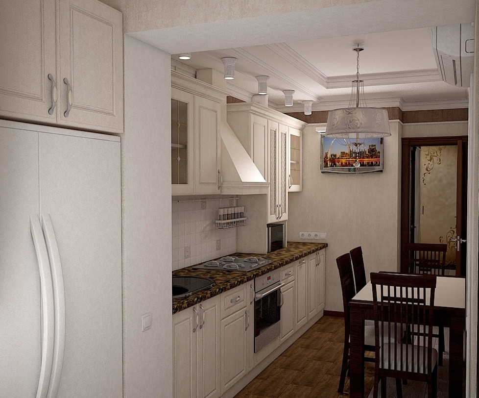 Обложка проекта: Кухня - коридор