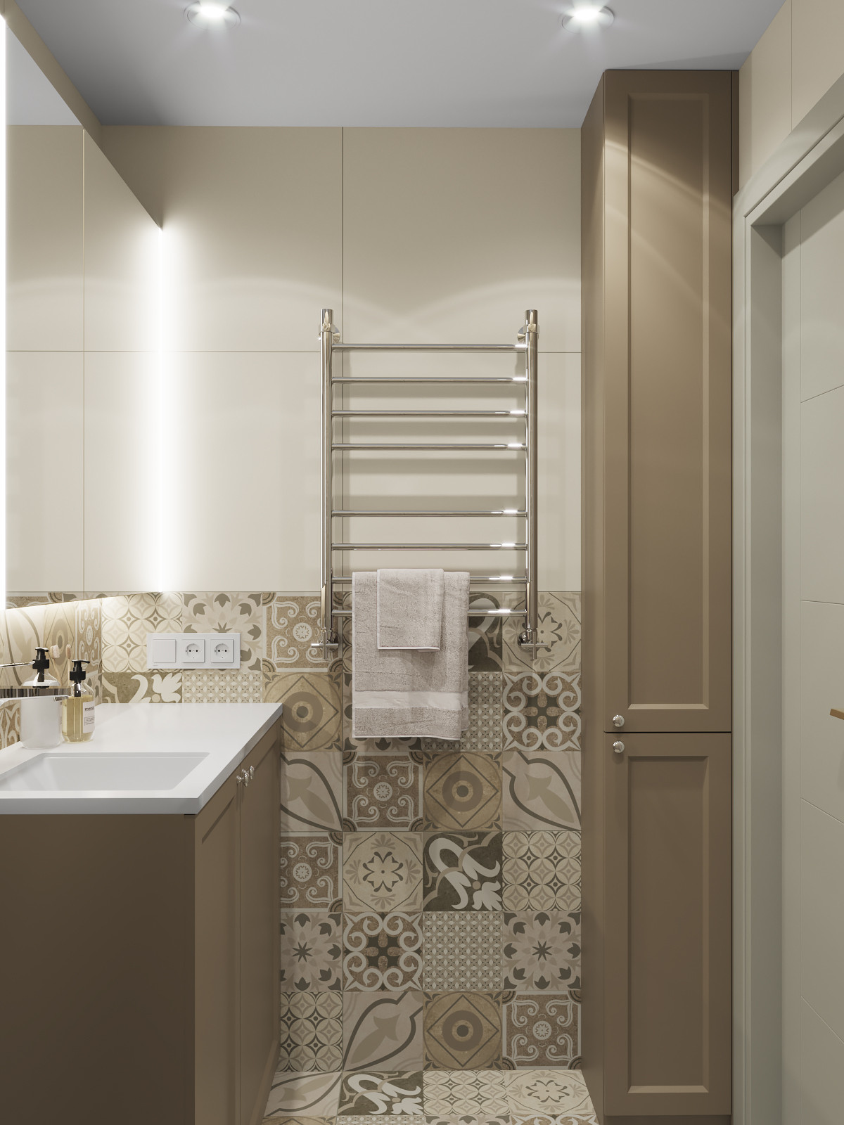 Valencia. Дизайн-проект квартиры, 58 кв.м