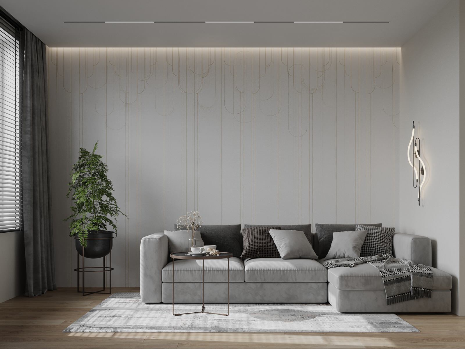 Обложка проекта: Проект 2х уровневой квартиры