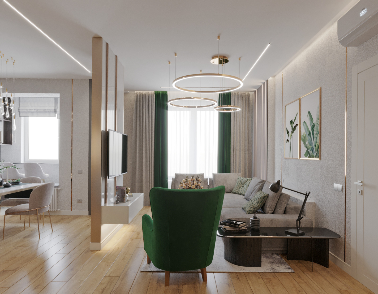 Проект 4-х ком. кв. в ЖК  "Ты и Я"