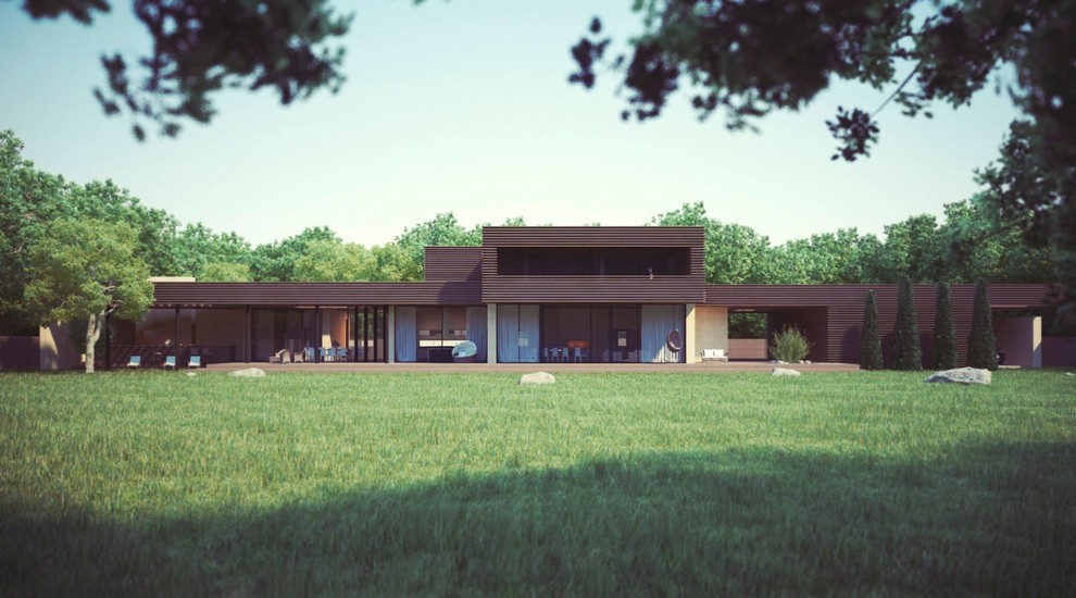 Дизайн дома на Рублево-Успенском шоссе