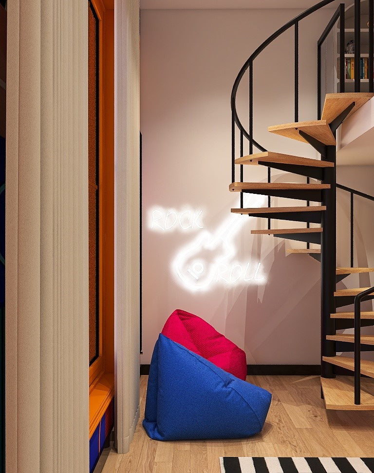 Детская в стиле мемфис