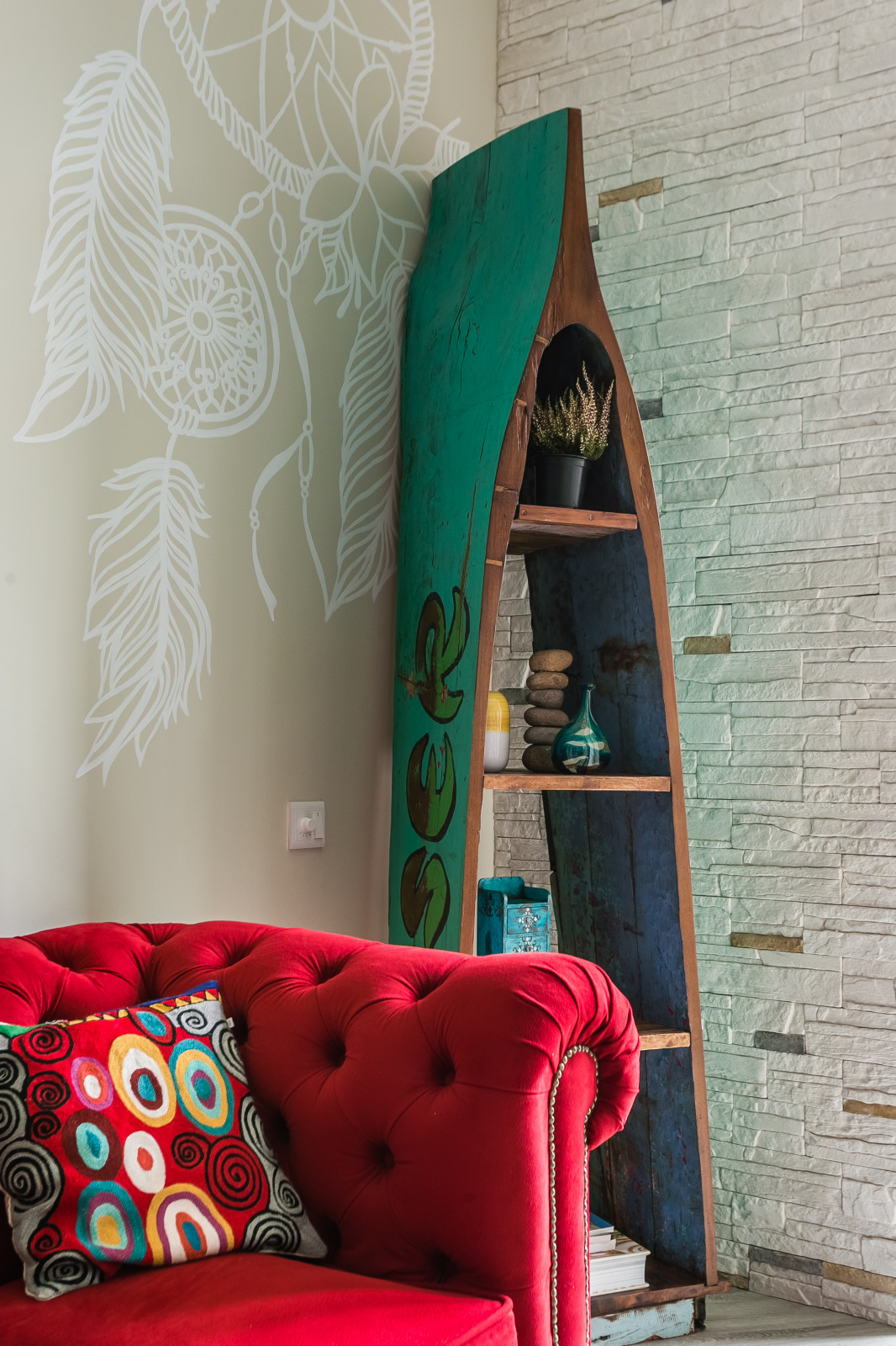 Необычная квартира в стиле Бохо Шик