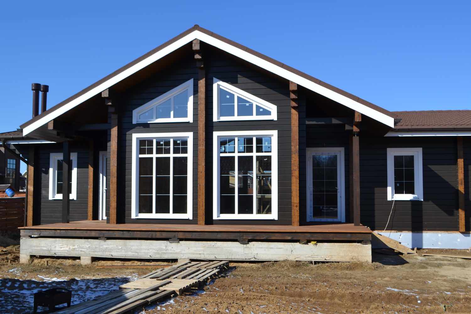 Дома из клееного бруса