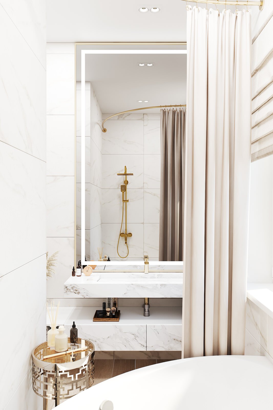 Обложка проекта: Дизайн-проект квартиры для молодой девушки