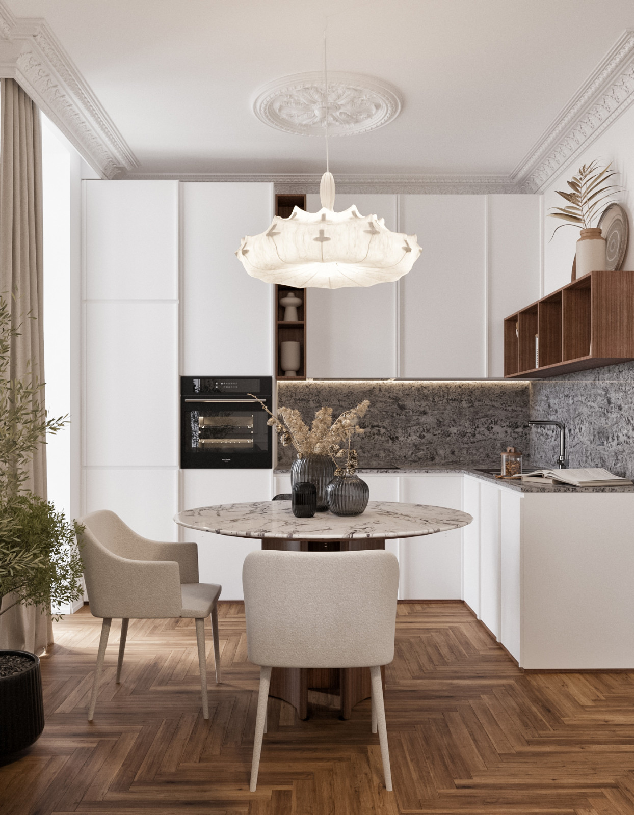 Квартира в сталинском доме на Кутузовском проспекте