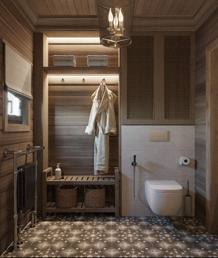 Душевая 1-го этажа