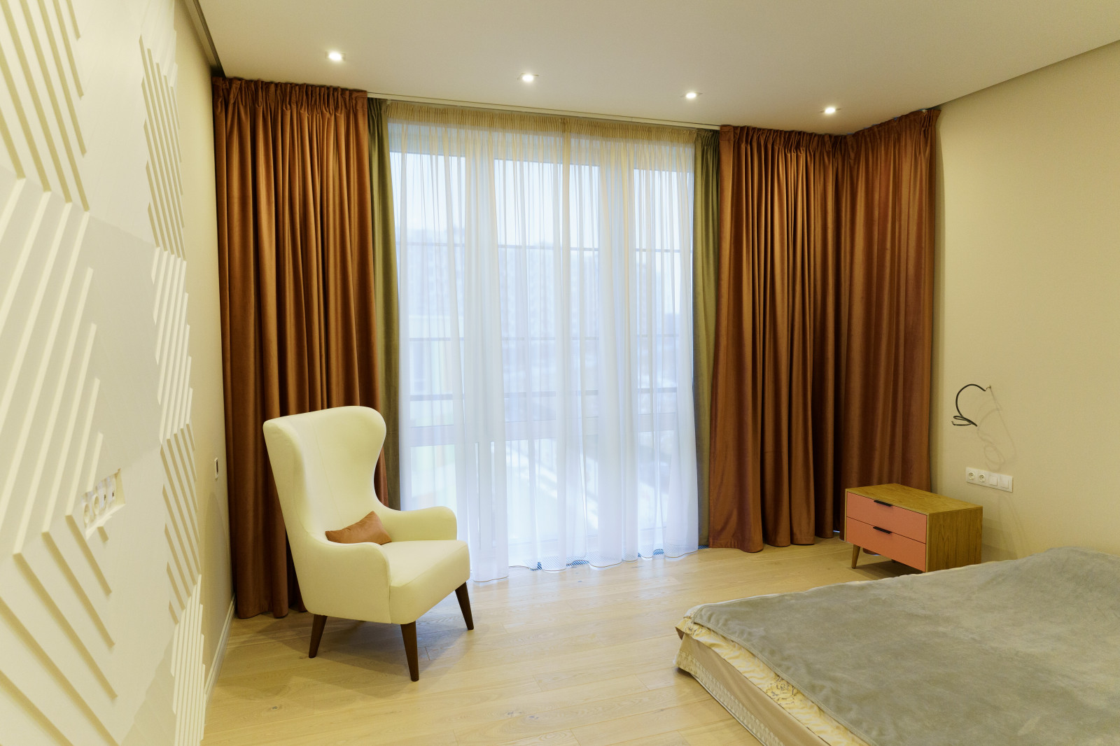 Дизайнерский ремонт квартиры 41 м² в Заречье