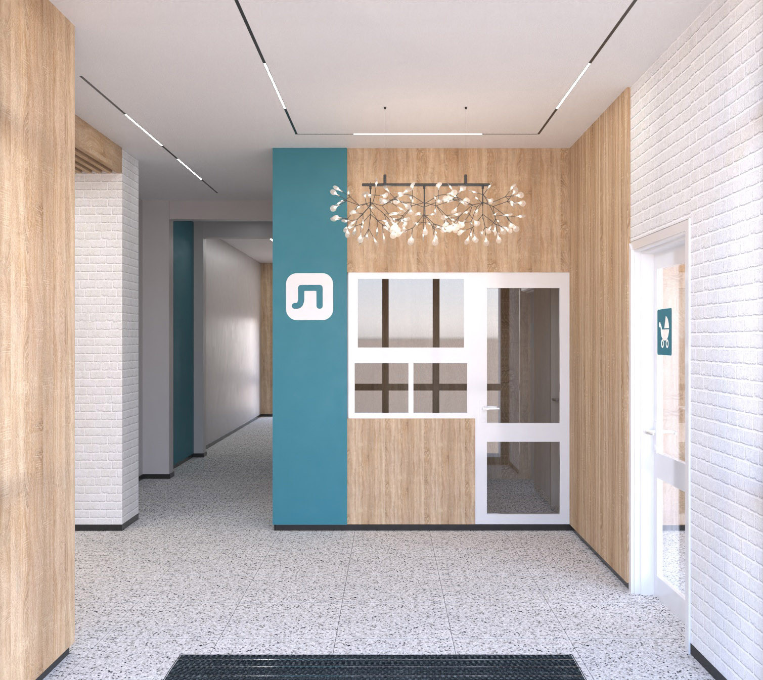 Проект входной группы для ЖК "Любимово" г. Краснодар