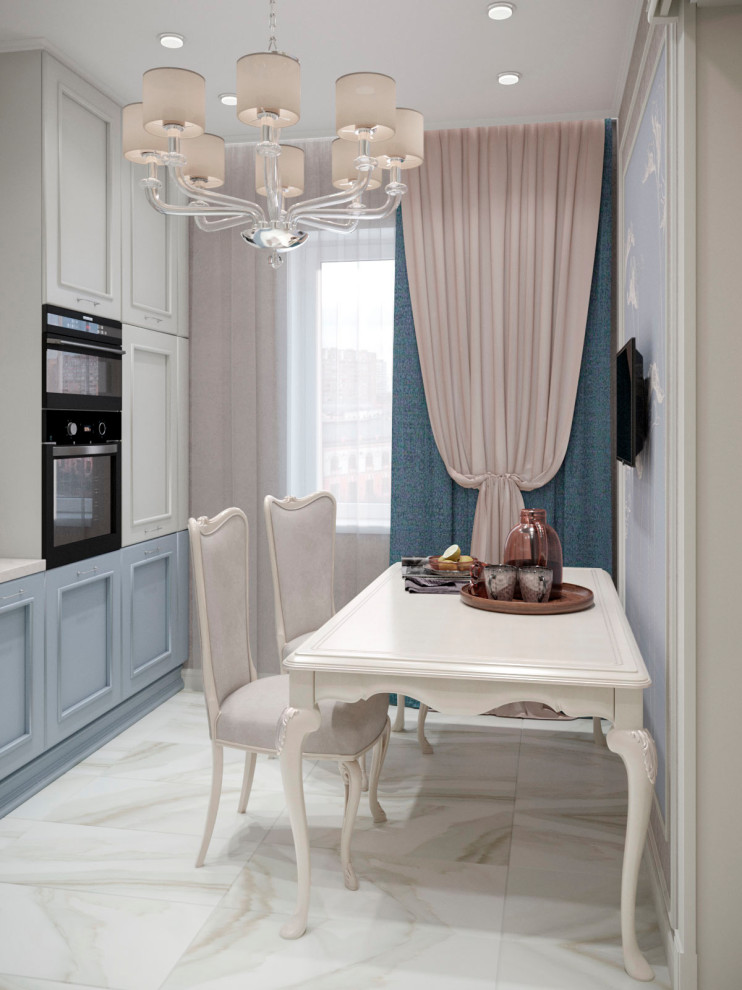 Трехкомнатная квартира в классическом стиле