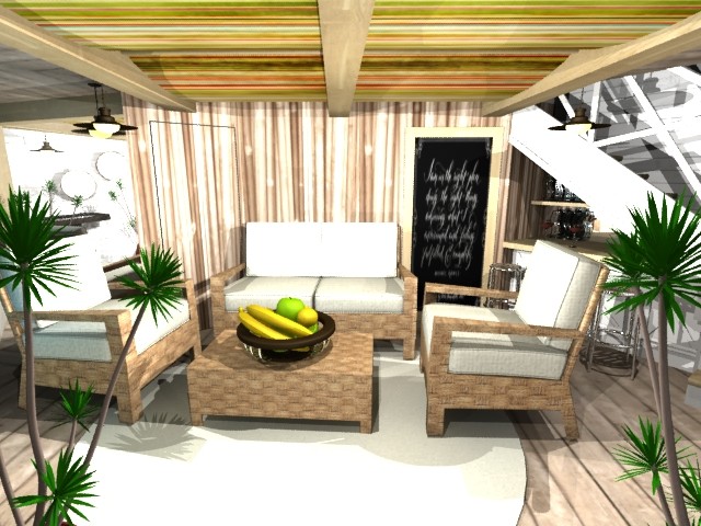 интерьер подвала