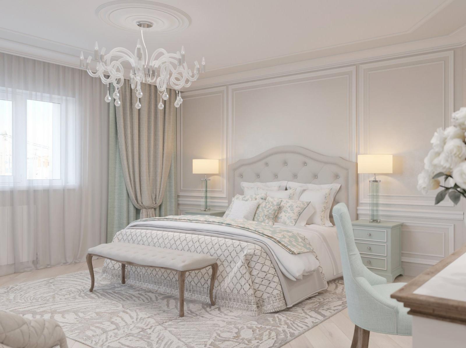 Коттедж классический + современный стиль