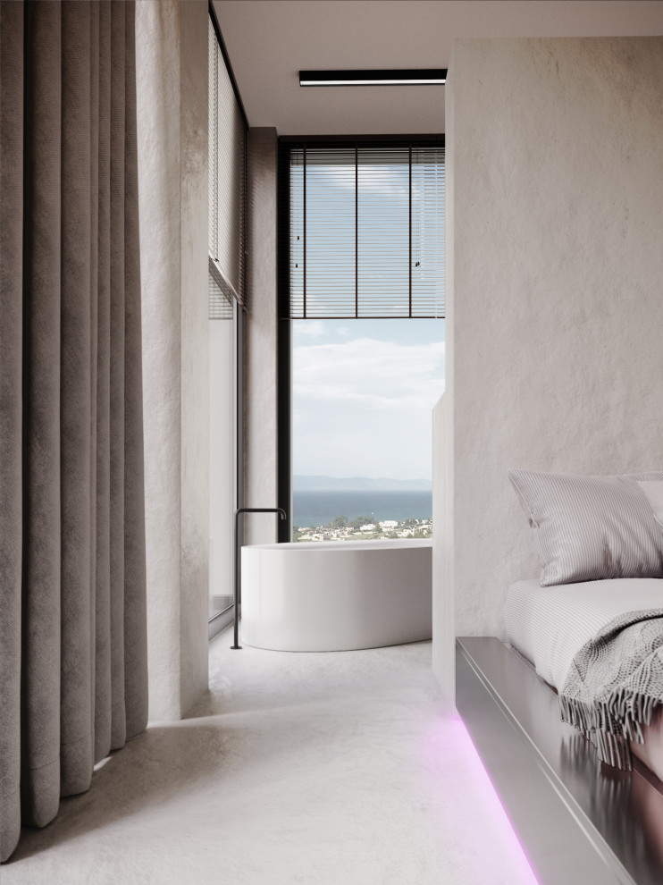 Интерьер большого загородного дома