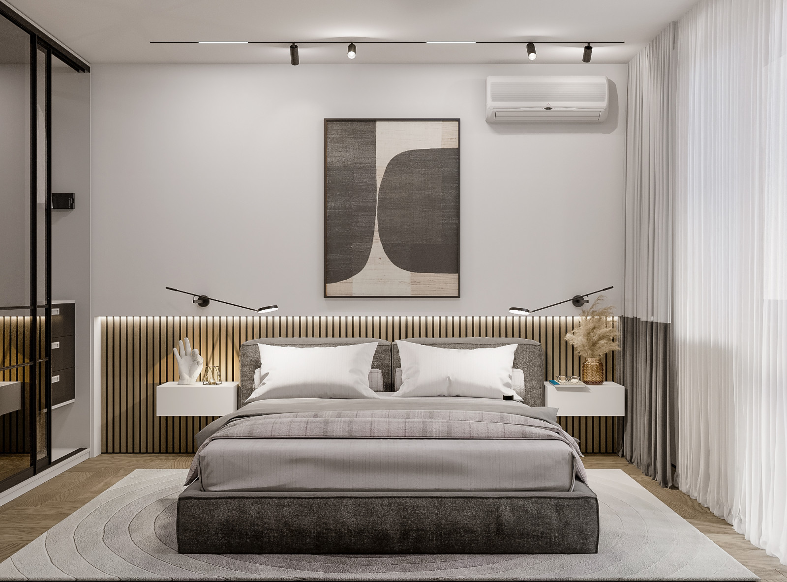 Квартира в современном стиле с элементами Лофт