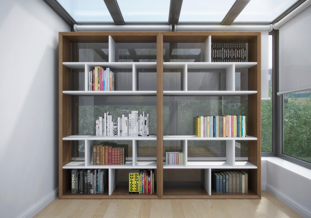 Concept Design for a freestanding bookcase