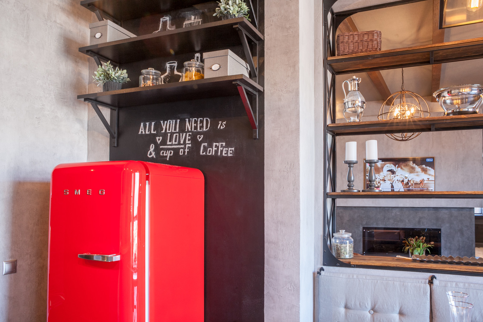 Фотосъемка апартаментов в стиле Лофт