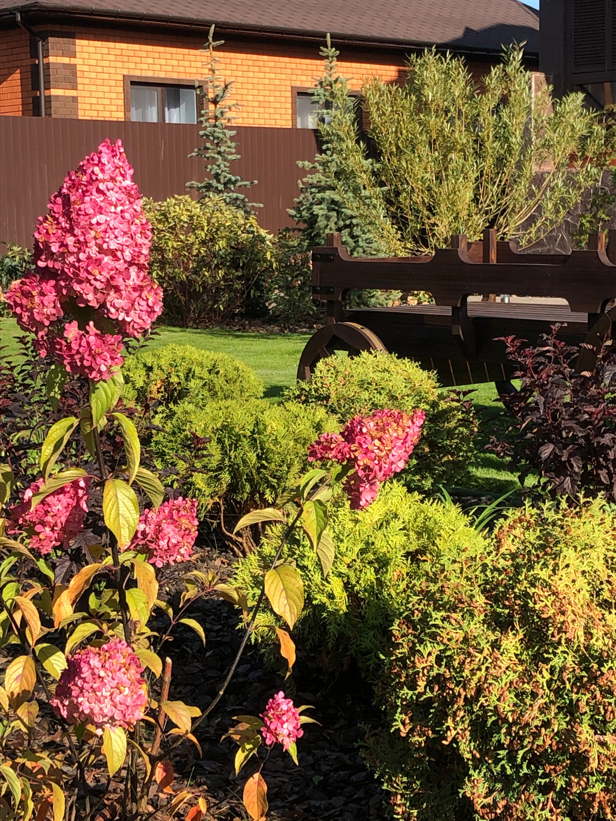 Сад с арт-объектом