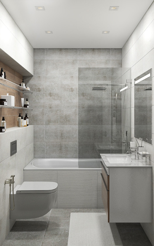 Дизайн интерьера двухкомнатной квартиры на ул. Карамзина в Калининграде