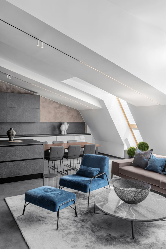 Обложка проекта: Четырехкомнатная квартира на Чистых Прудах