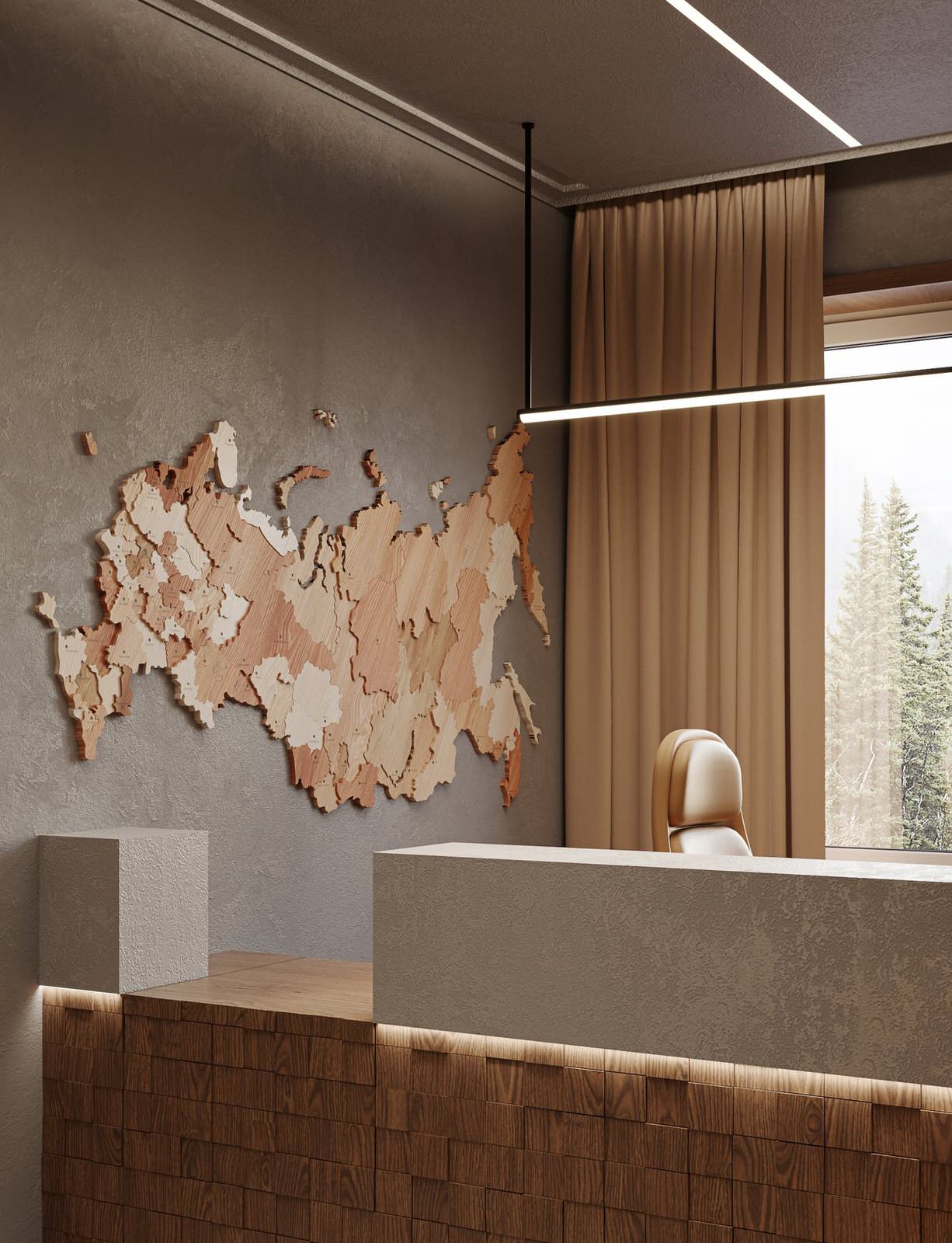 Обложка проекта: Россельхоз. Кабинет руководителя