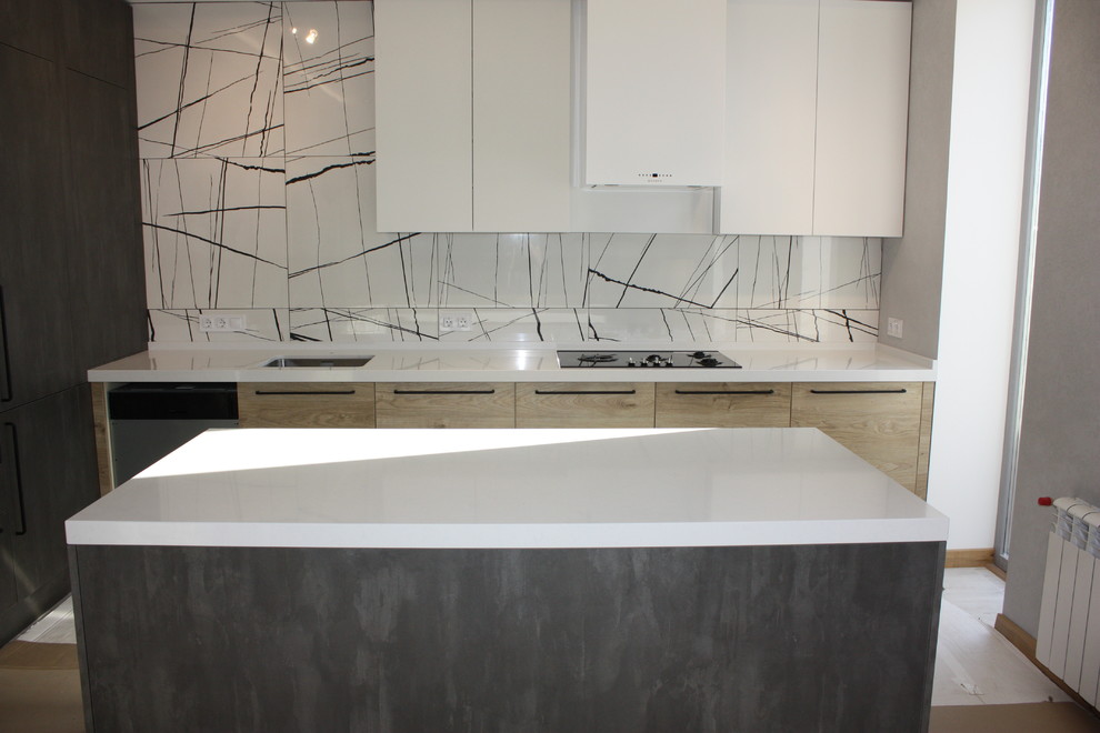 Кухонная столешница и остров из кварцевого агломерата Technistone (Чехия)