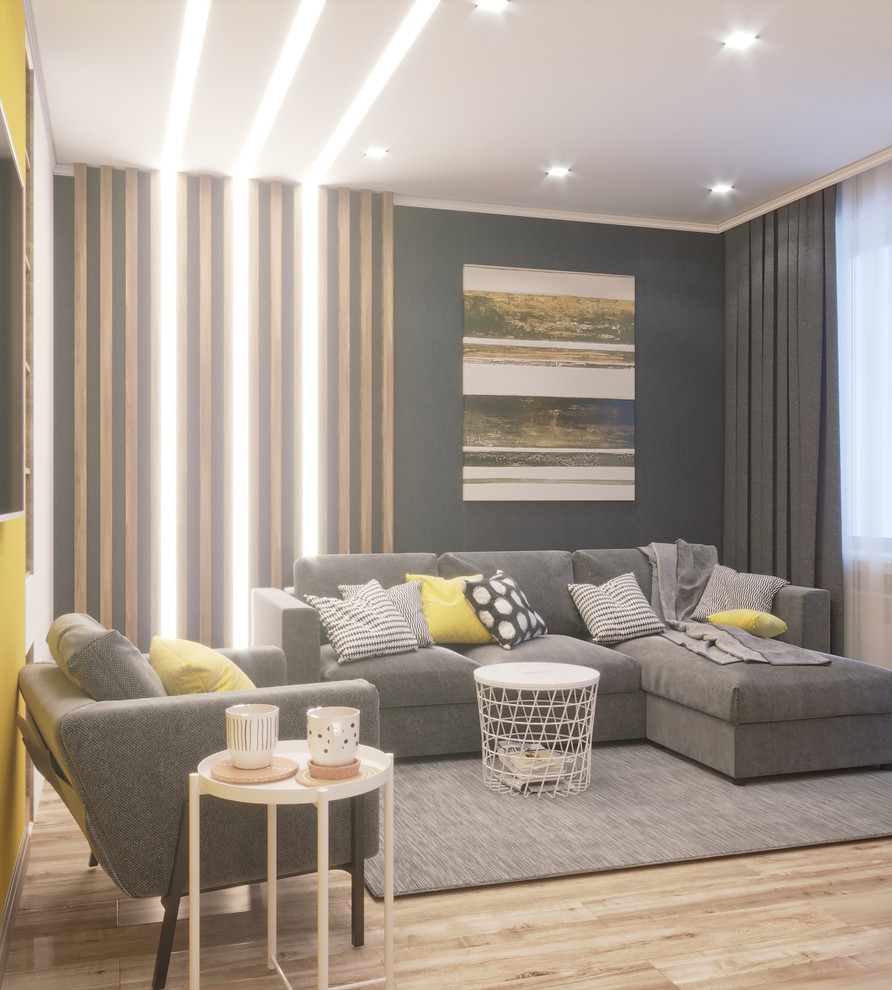 Квартира молодойДизайн студия РА семьи в современном стиле