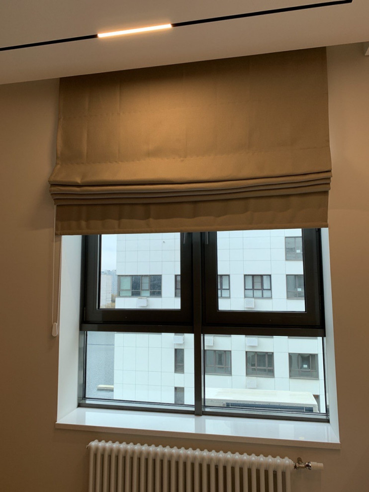 Обложка проекта: Текстильное оформление Московской квартиры