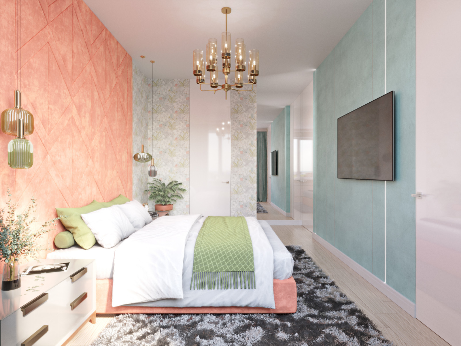 Квартира 75 м2 ЖК Испанские кварталы г.Москва