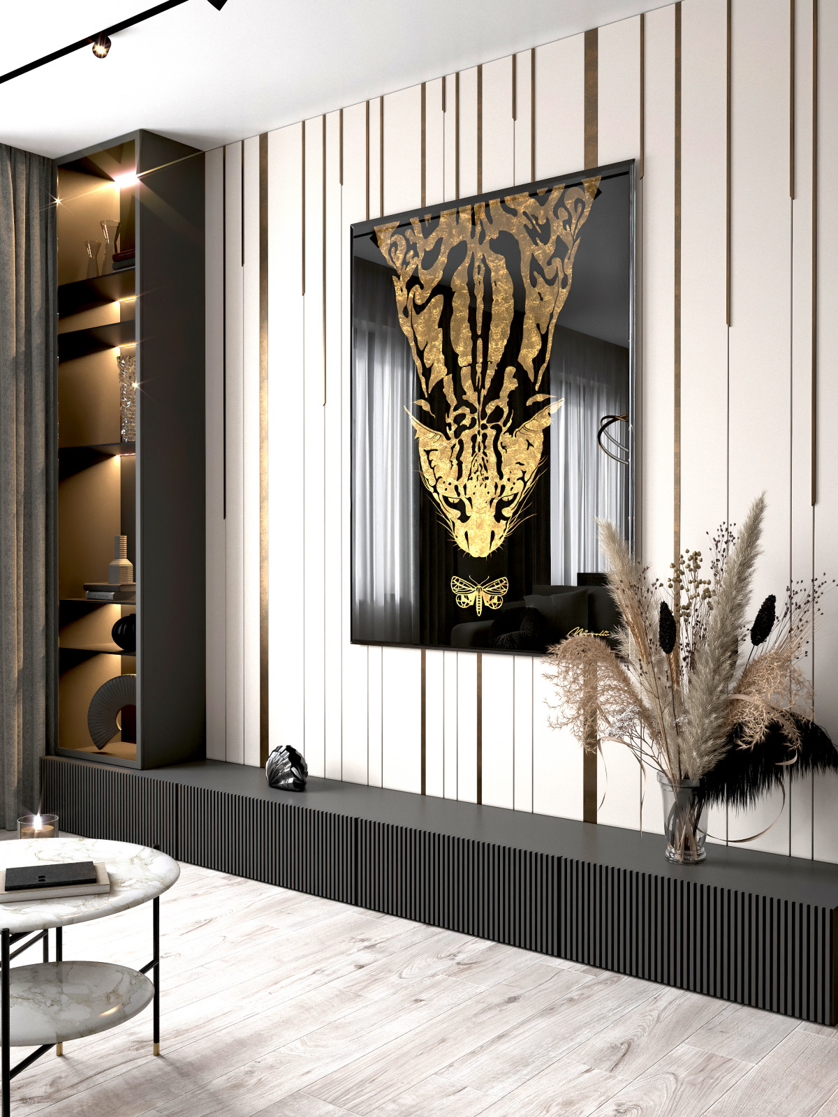 Интерьерная картина "Кошка"