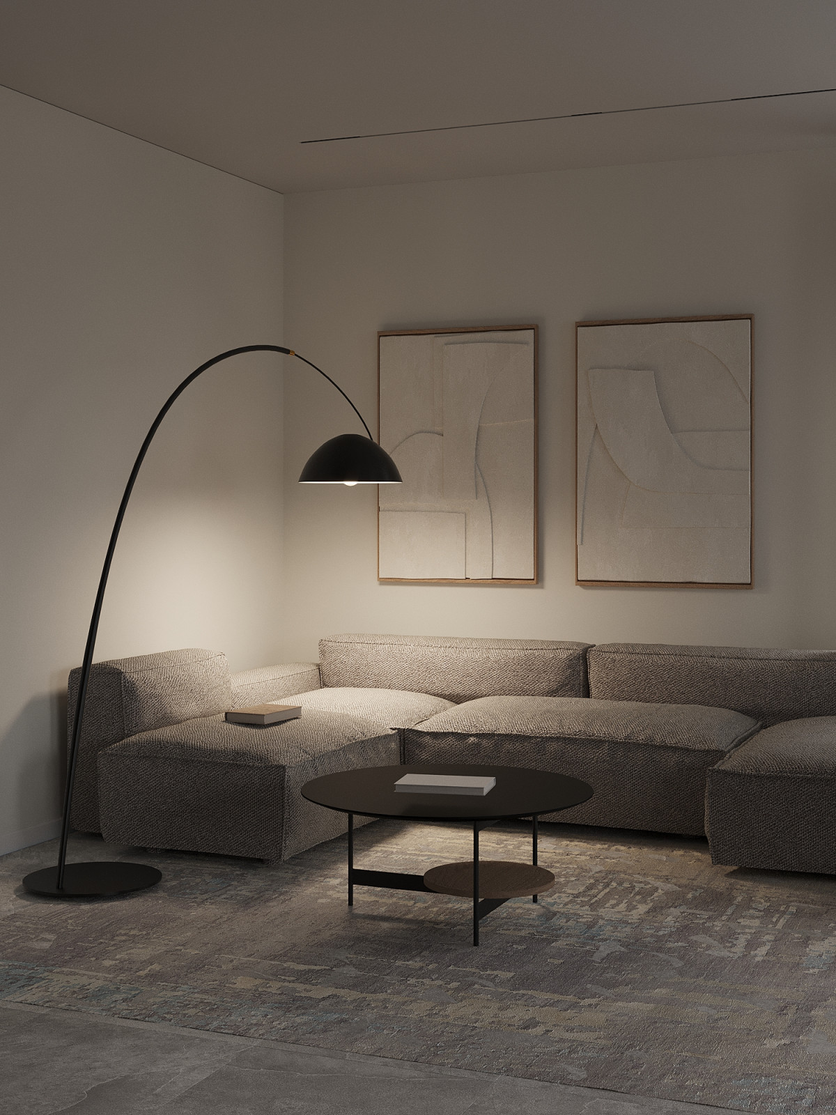 Обложка проекта: Кухня-гостиная в загородном доме