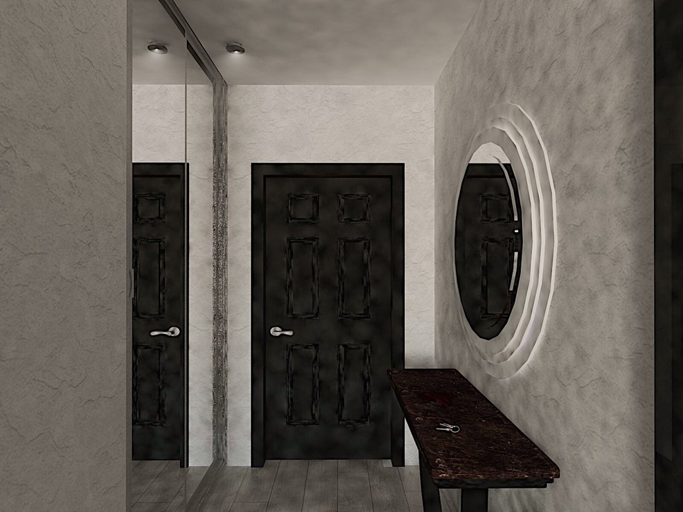 Кухня-гостиная в стиле ар-деко