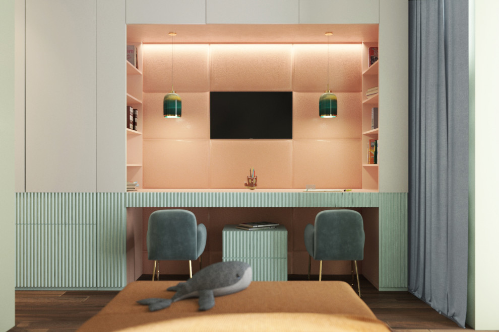 Villa sul mare con la vista Vesuvio