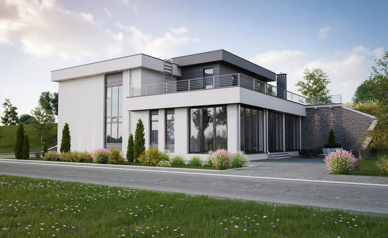 Обложка проекта: Проект дома 300м2