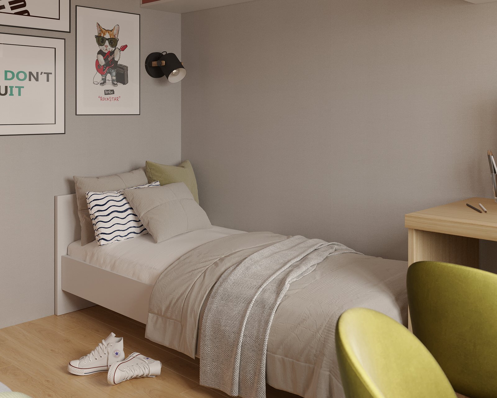 Обложка проекта: Детская для двух мальчиков-подростков