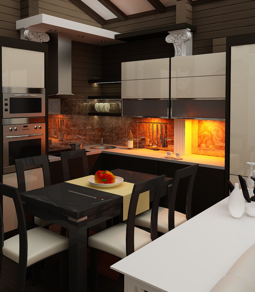 Интерьер деревянного дома