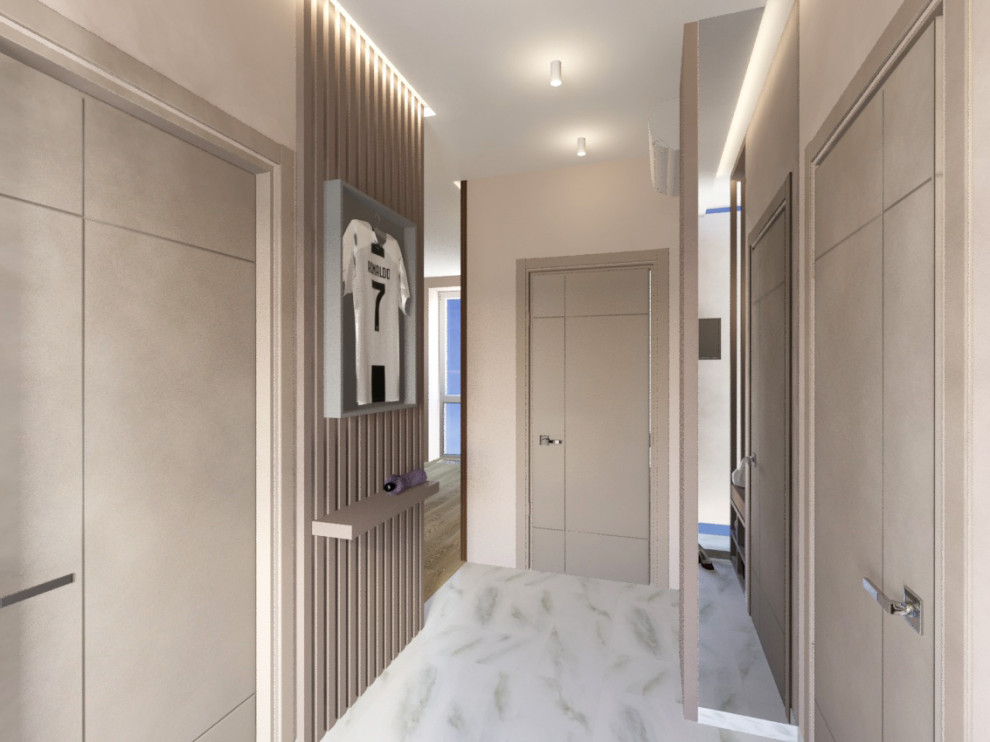 Квартира в современном стиле в ЖК "Хорошевский", прихожая