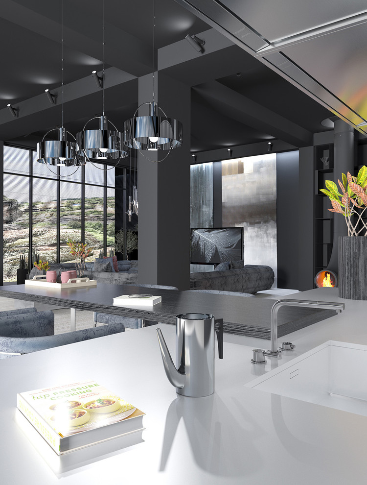 Проект участника конкурса "Energy of Light" - "Black Sunset"/Анна Валкина