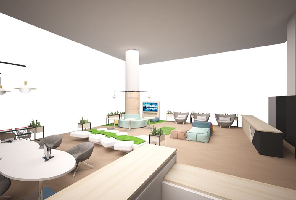 Концепт для магахина Ашан