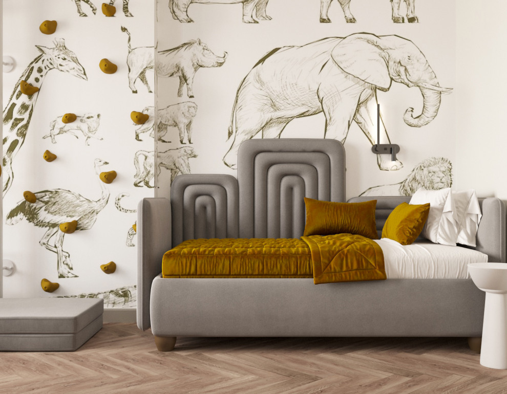 Дизайн-проект для семьи с двумя  маленькими детьми