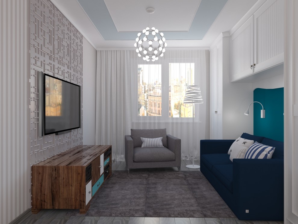 Двухкомнатная квартира.Современный стиль. Трехгорка.