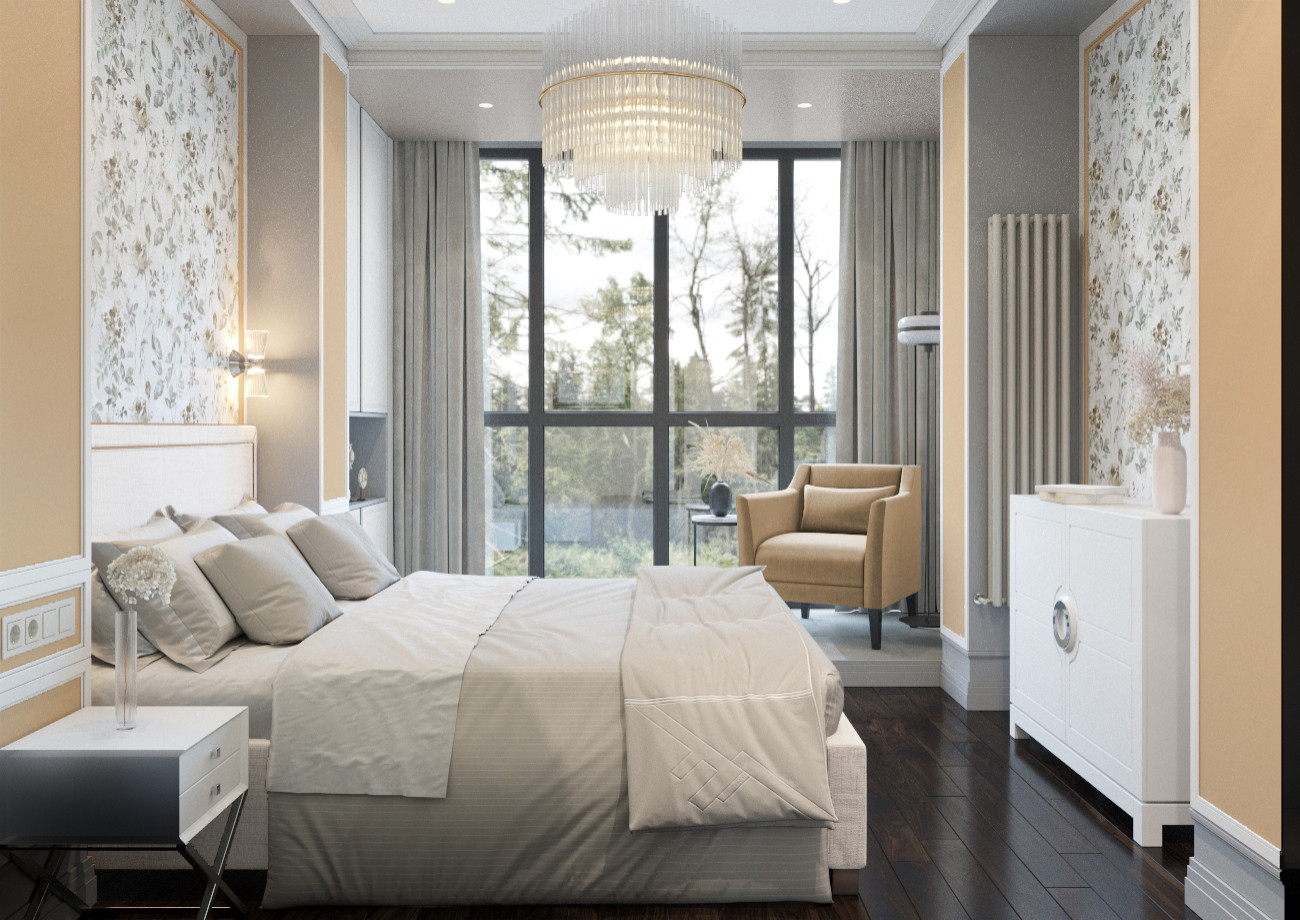 Свежая классика в светлых тонах