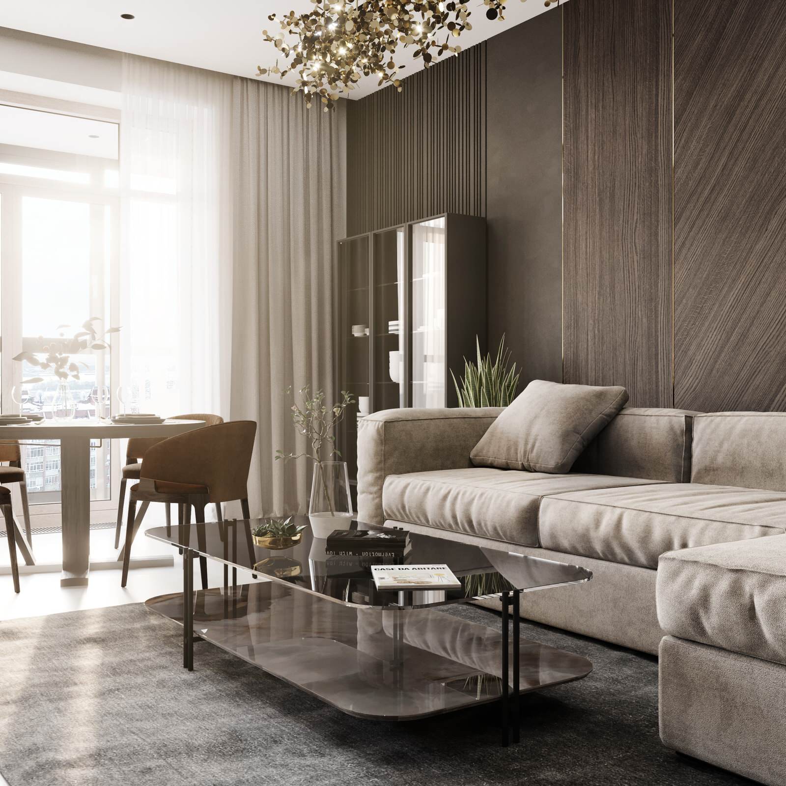 Интерьер квартиры в ЖК Montblanc 150 м^2