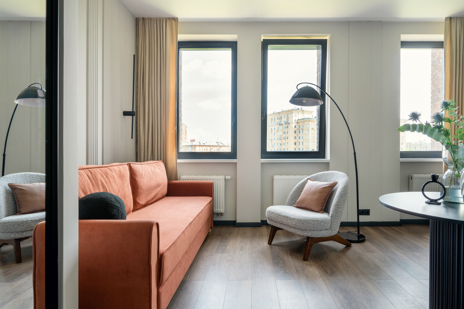 Маленькая студия в ЖК Baires