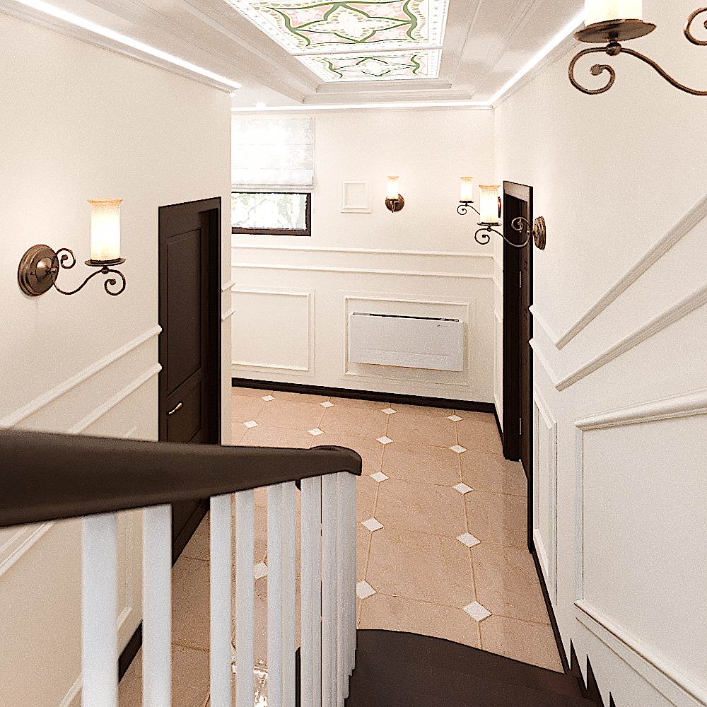 Дизайн-проект 3-х этажного особняка