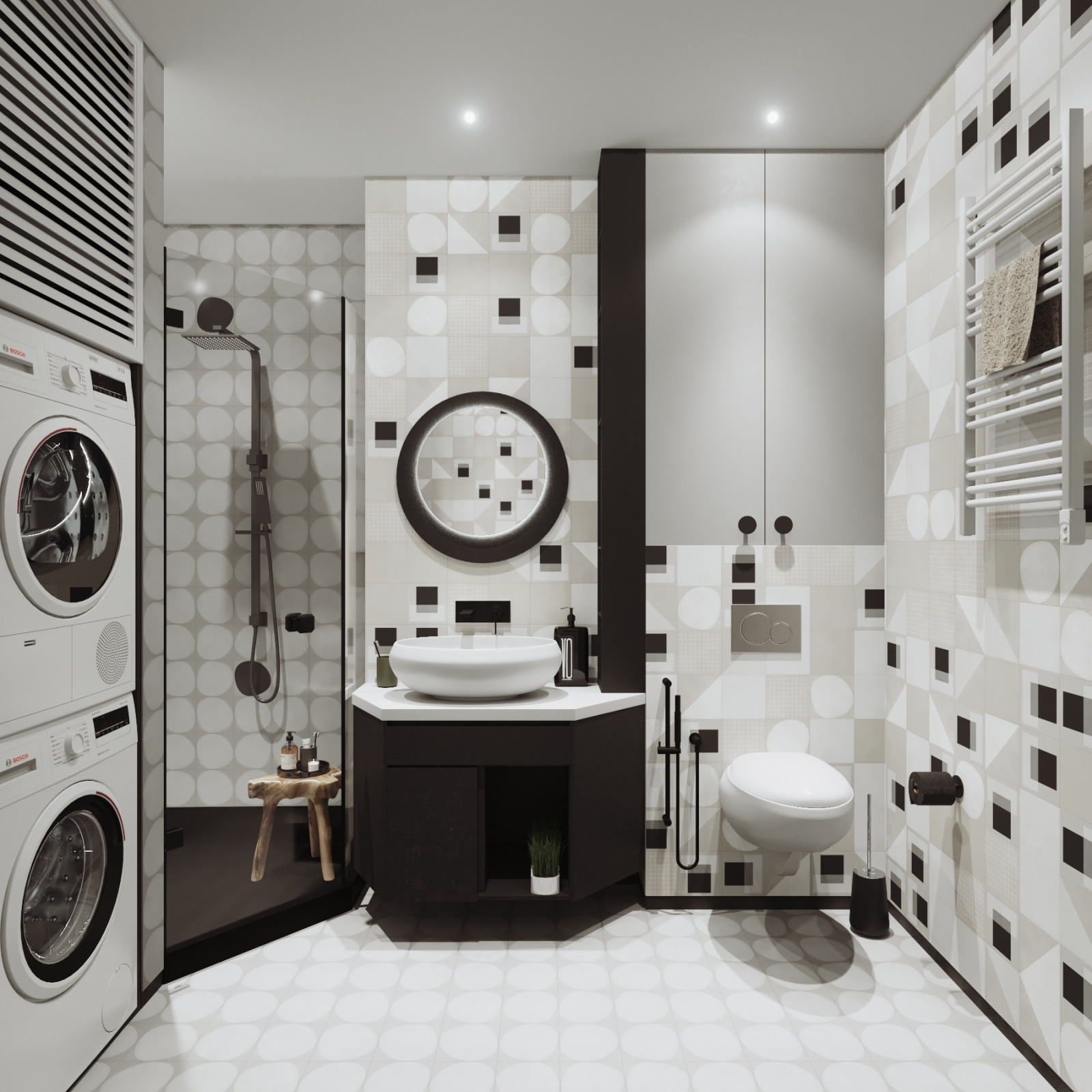 Квартира в стиле Кандинского