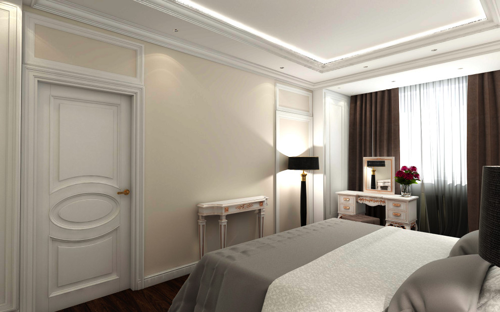 Обложка проекта: НЕОКЛАССИКА (спальня)